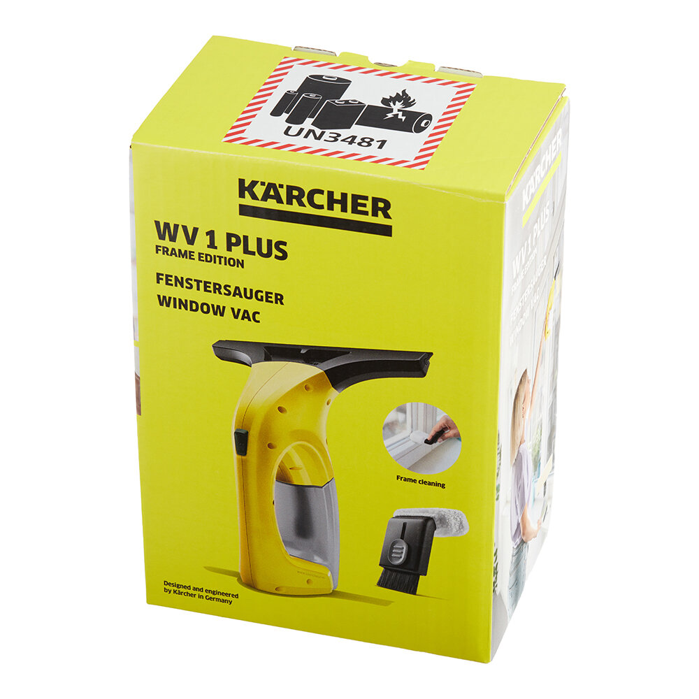 Стеклоочиститель Karcher WV 1 Plus Frame Edition желтый (1.633-228.0) - фото №15