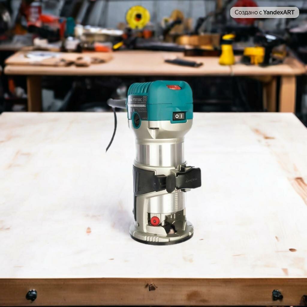 Фрезер "МАКITA" RT0700CX2 (710Вт,10000-30000об/мин, цанга 6-8 мм)