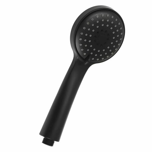 Лейка для душа, матовая, чёрная, 1 режим, SIRIUSLINE