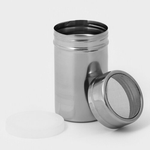 Емкость с ситом для специй и сахарной пудры 400 мл