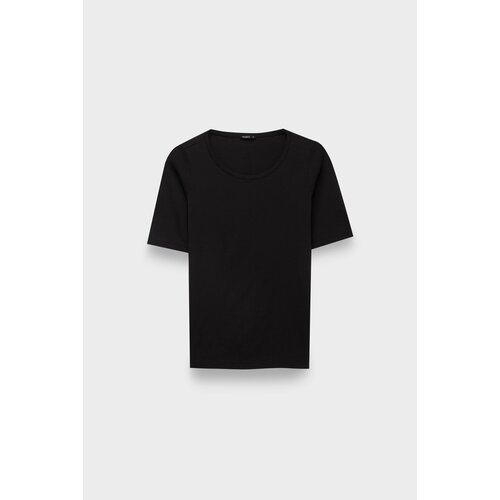Футболка Transit t-shirt black, размер 46, черный