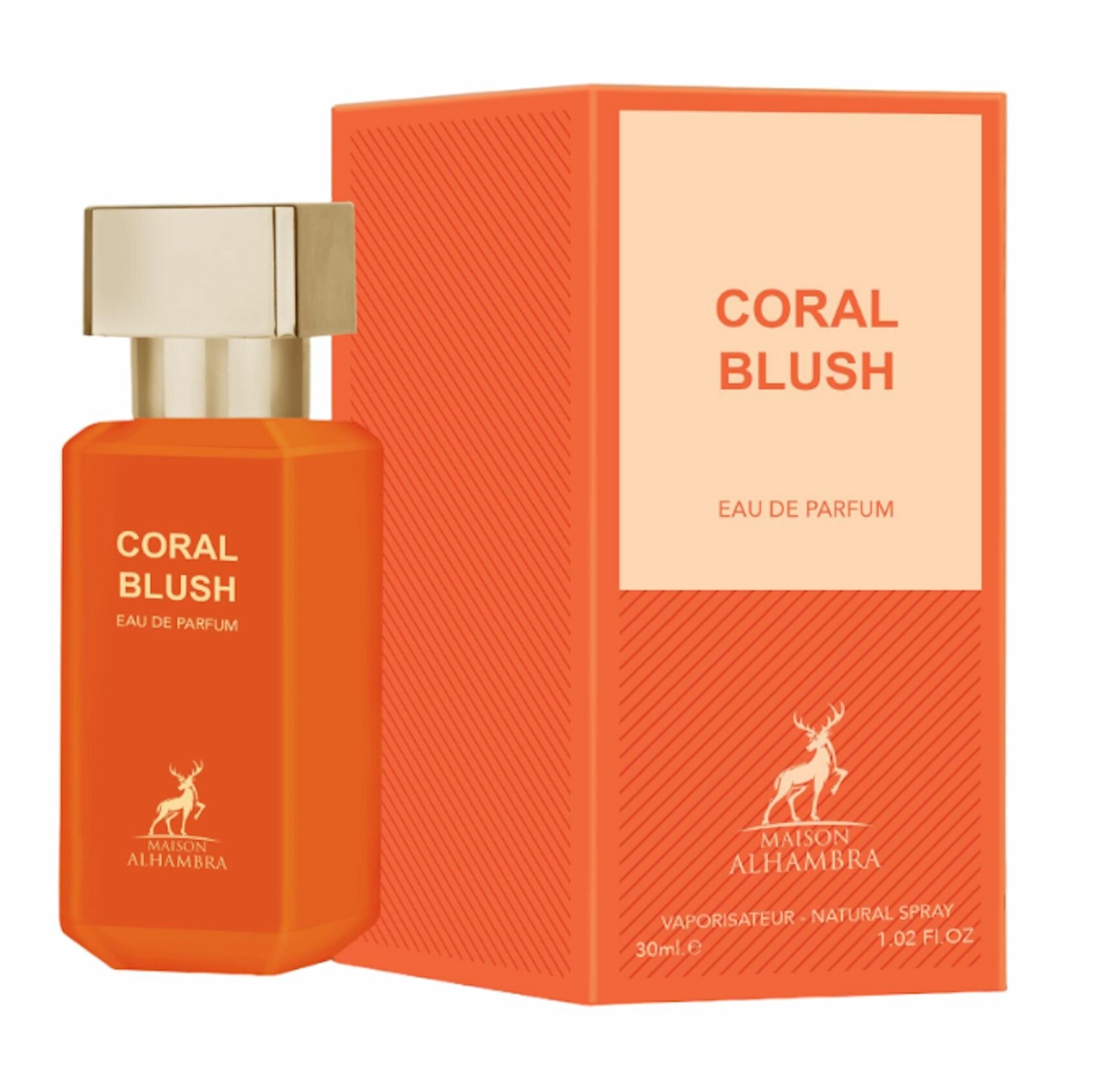 Maison Alhambra Парфюмерная вода женская CORAL BLUSH, 30 мл