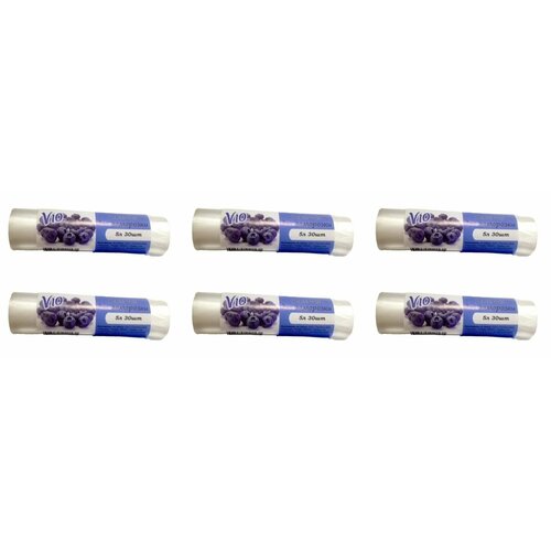 Vio Пакеты для заморозки, 5 л, 30 шт, 6 уп