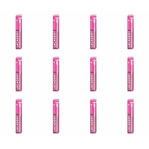 Lacadent Зубная щетка Extra Soft мягкая, 12 шт