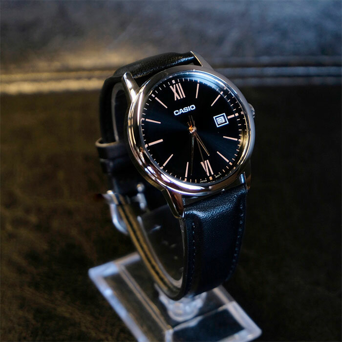 Наручные часы CASIO Collection, серебряный, черный — фото 1