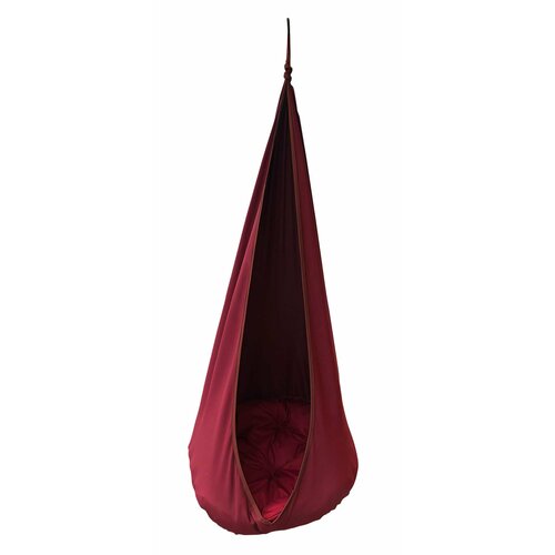 Качели детские подвесные Пуф арт.4765-МТ001 (красный) кресло качели с подушкой диаметр 80 см