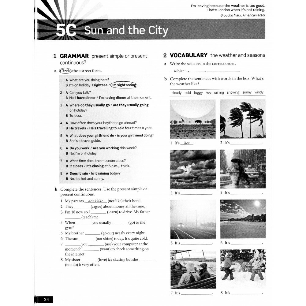 English File. Third Edition. Elementary. Workbook with key - фото №14