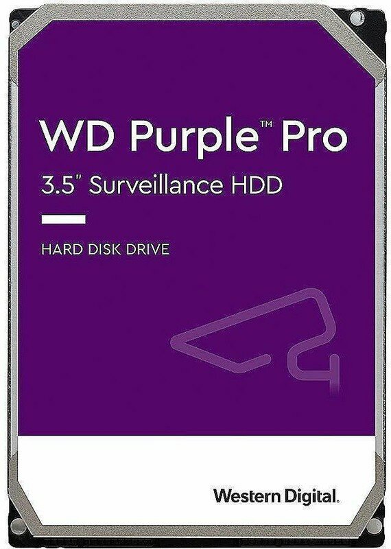 Жесткий диск Western Digital 2TB 6GB/S SATA 64MB PURPLE WD23PURZ bulk