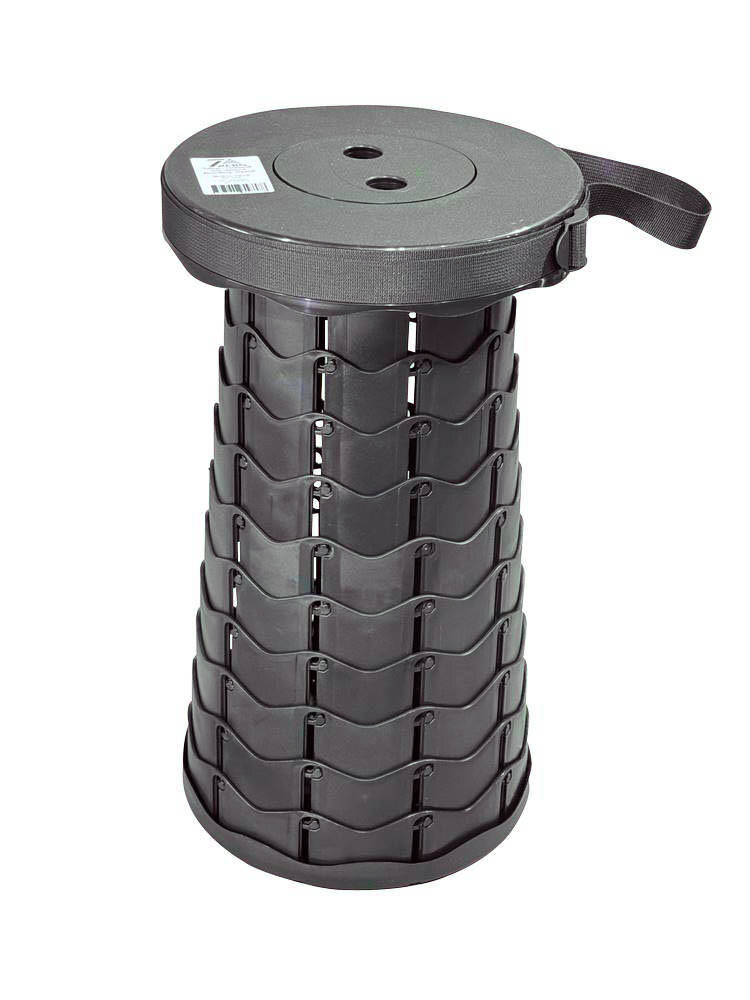 фото Табурет Складной Телескопический Sevenberg, Чёрный