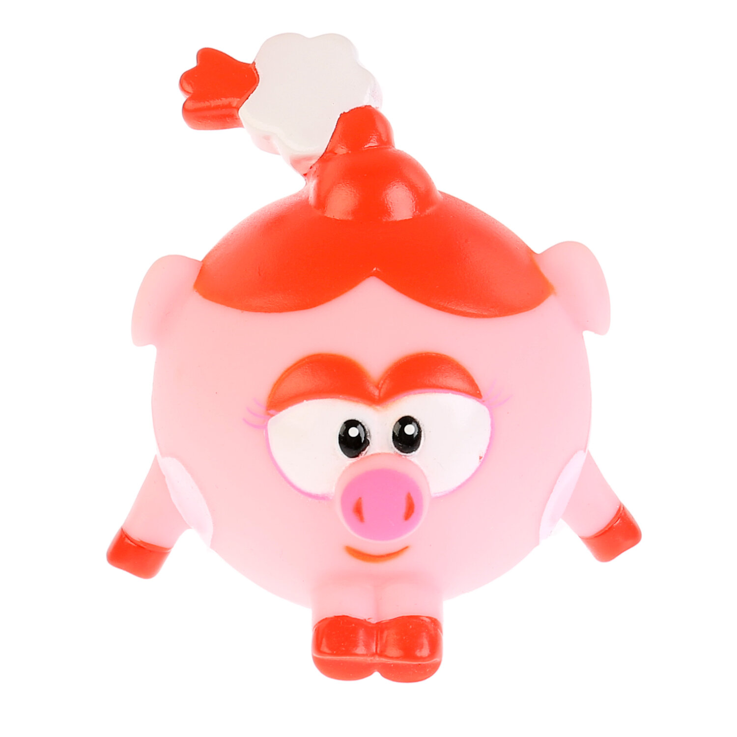 Игрушка для ванной Играем вместе Смешарики. Нюша (LXST37R), розовый