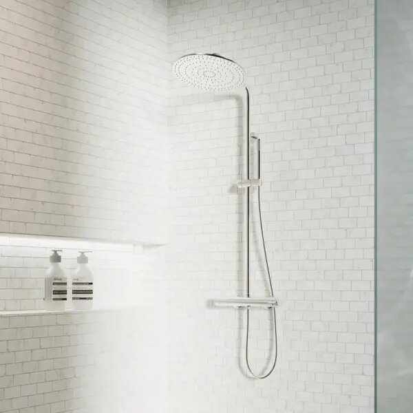 фото Мозаика фарфоровая Artens Remix 29.6x29.1 см цвет белый серый