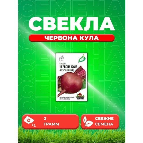 Свекла Червона Кула (Красный шар), 2,0г, Удачные , х3 свекла червона кула 2г евро семена