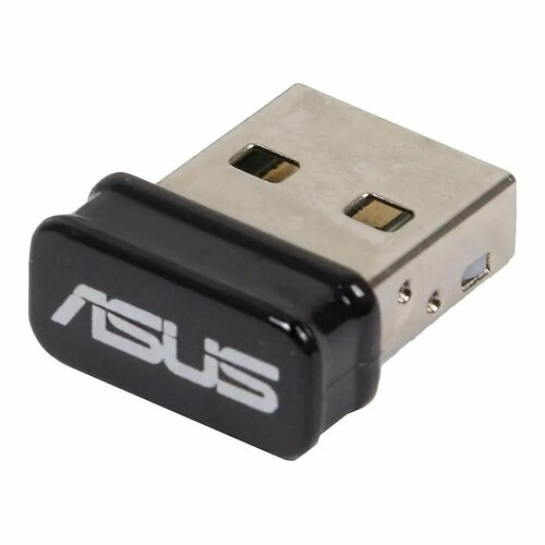 Сетевой адаптер ASUS USB-N10 NANO, N150, USB 2.0 (USB-N10 NANO) адаптер wifi asus usb n10 nano