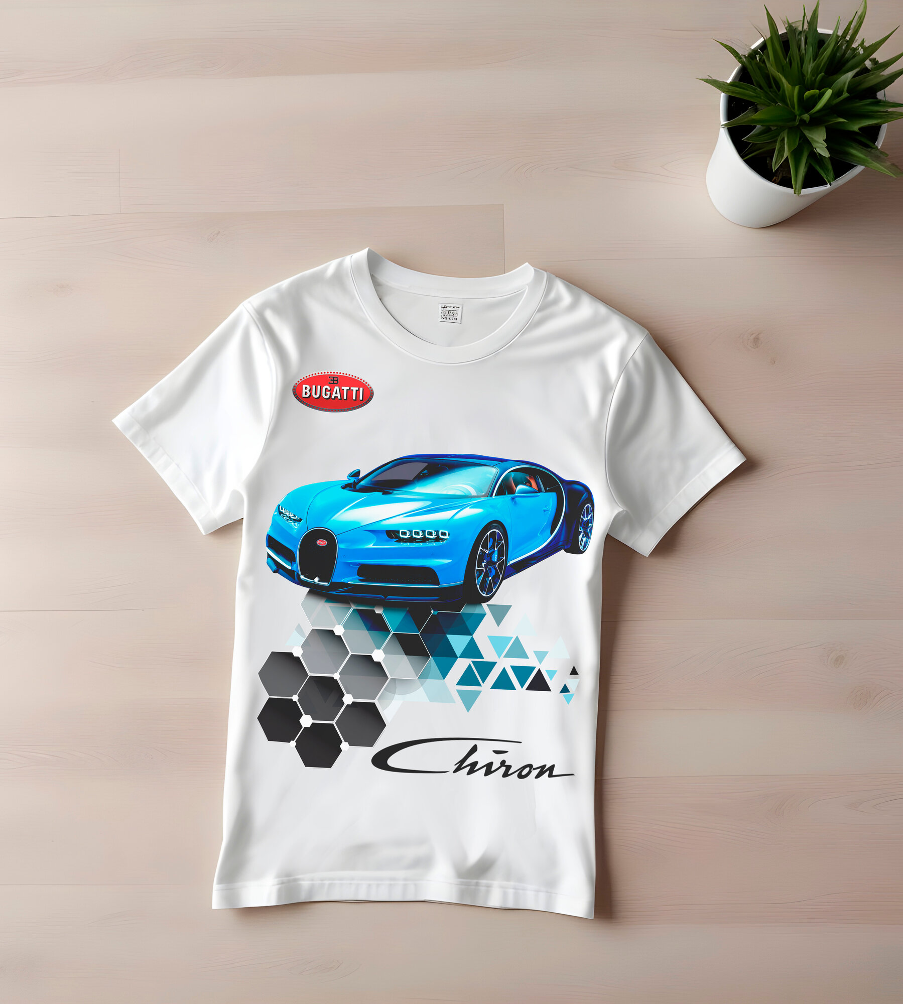 Футболка CHASTE KIDS Бугатти / Bugatti Автомобили