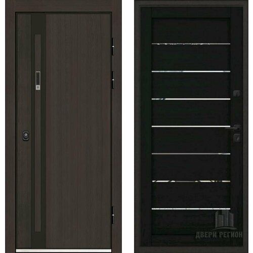 Входная дверь Regidoors элит термо LIGHT 2125 с зеркалом 