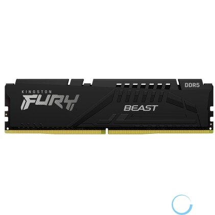 Модуль памяти Kingston 16GB Kingston DDR5 5200 DIMM FURY Beast Black XMP Gaming Memory KF552C40BBK2-16 Non-ECC, CL4