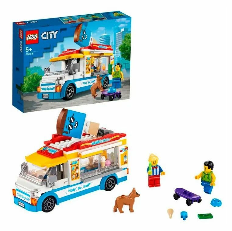 Конструктор LEGO City Грузовик мороженщика, 5+, 60253