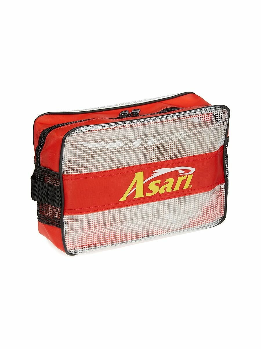 Сумка ASARI 8201 Red Small/ хранение сначтей, приманок, прикормки/ рыболовная сумка