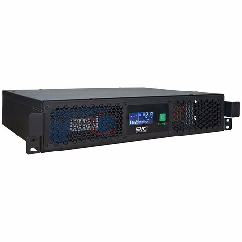 ИБП SVC RTO-1.5K-LCD/R2 1500 В·А, EURO, розеток - 3 (RTO-1.5K-LCD/R2)