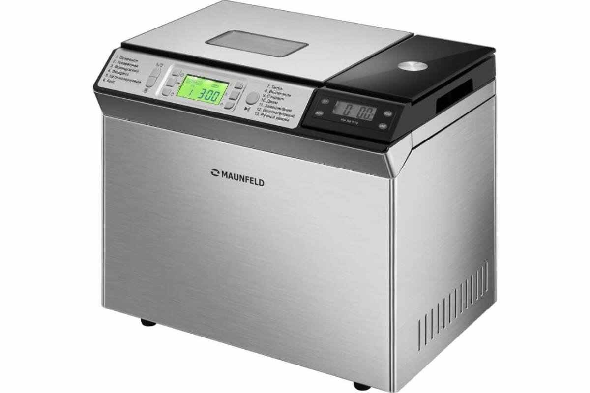 фото Хлебопечь MAUNFELD MBM-900DSS сталь