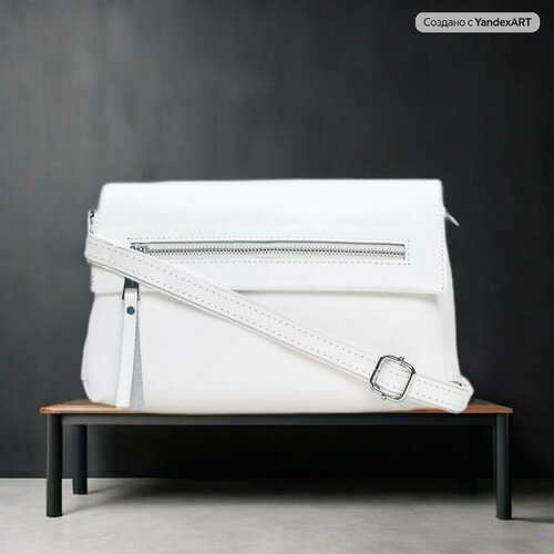 Сумка кросс-боди TERVOLINA, белый