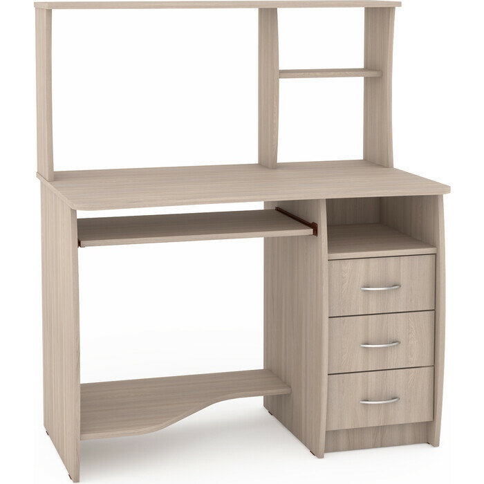 фото Стол компьютерный Атмосфера СК-08Н шимо светлый/шимо светлый