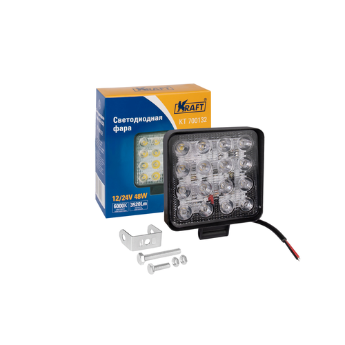 KRAFT KT 700132 светодиодная фара 16led 9-60v 48w 1469₽