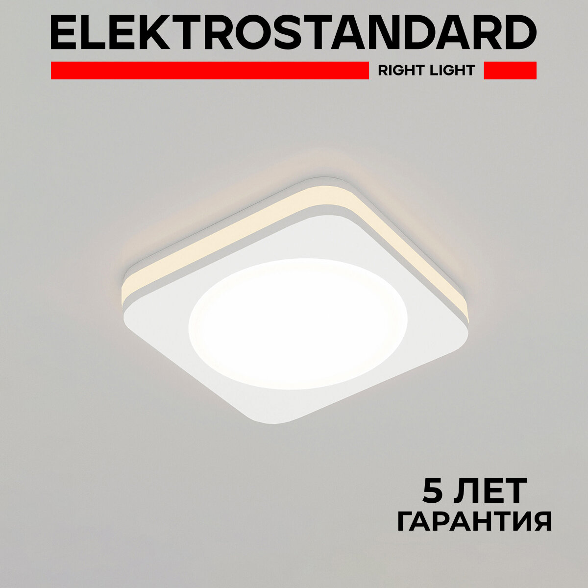 Точечный светильник со светодиодами Elektrostandard DSK80 5W 4200K