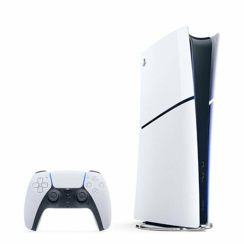 Игровая приставка Sony PlayStation 5 Slim Digital Edition без дисковода 1000 ГБ SSD без игр белый 5182000₽
