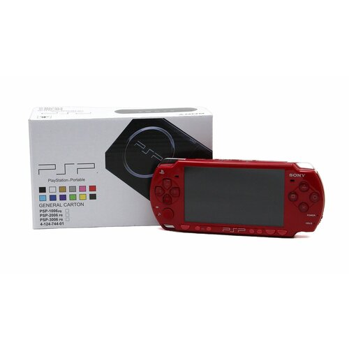 Игровая приставка Sony PSP 2008 Красная 150 Игр 1812500₽