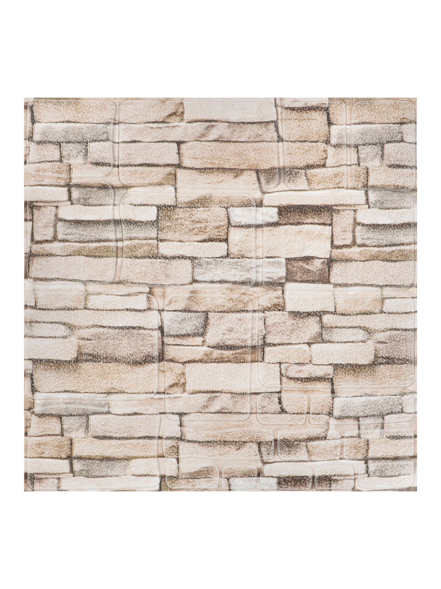 фото "Сланец лесной" панели стеновые самоклеящиеся 70х70 см влагостойкие декоративные мягкие плитки для дома 10 шт.