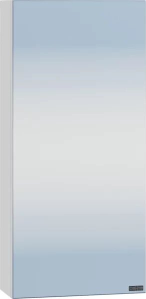 фото Зеркальный шкаф Санта Аврора 700330 30x65 см L/R, белый глянец