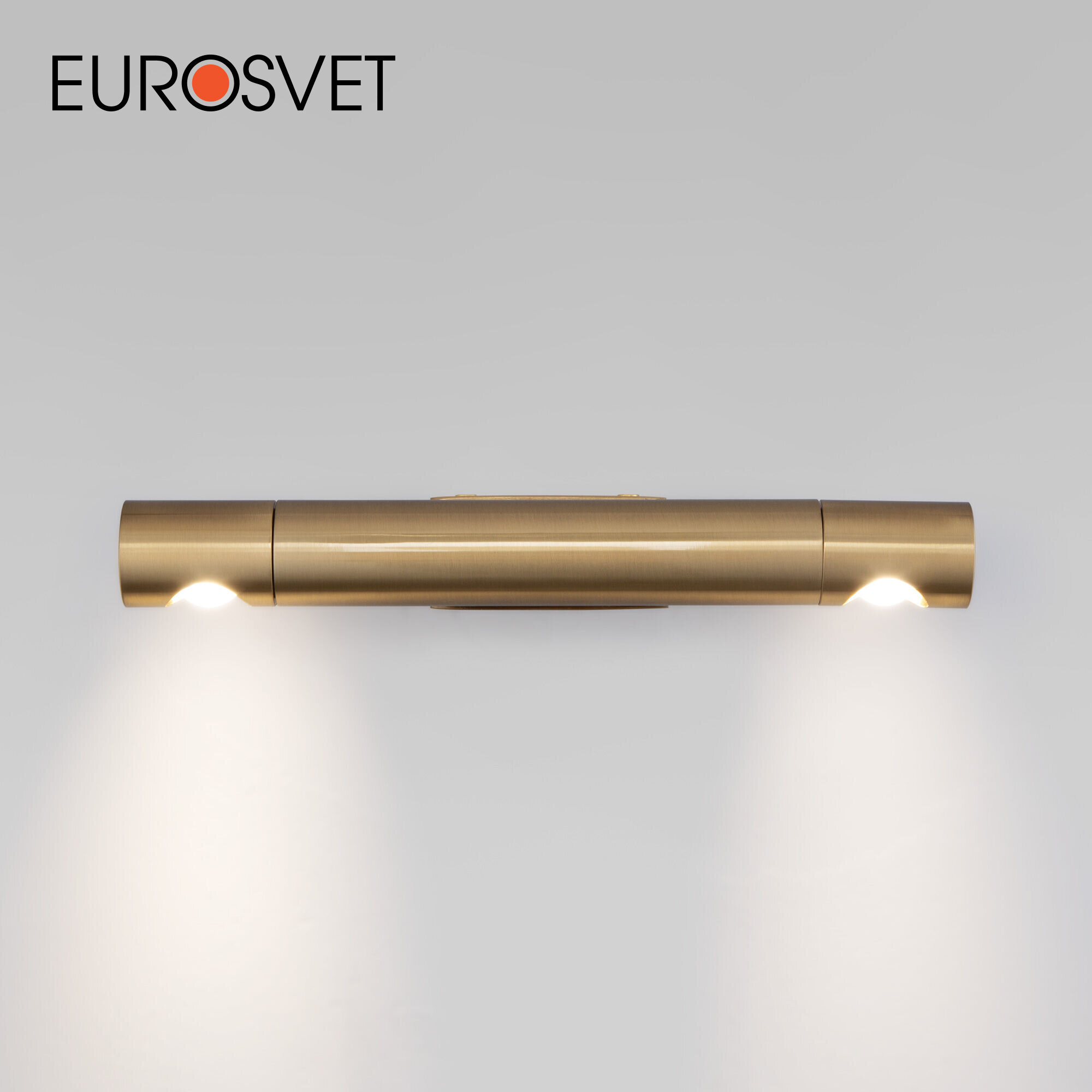 Спот / Настенный светильник Eurosvet 40161 LED Tybee латунь IP20
