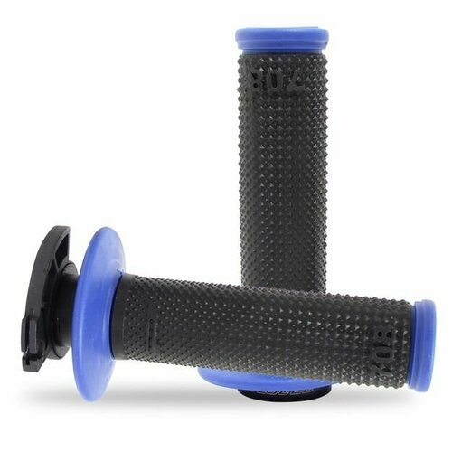 Грипсы кросс Progrip 708-150 черно-синие 7 различных крепежей тросика