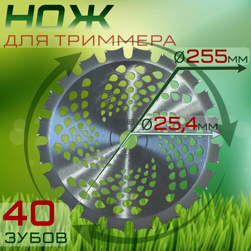 Нож BRAIT BTB40-5 255254-40 зубов двусторонний зуб 590₽