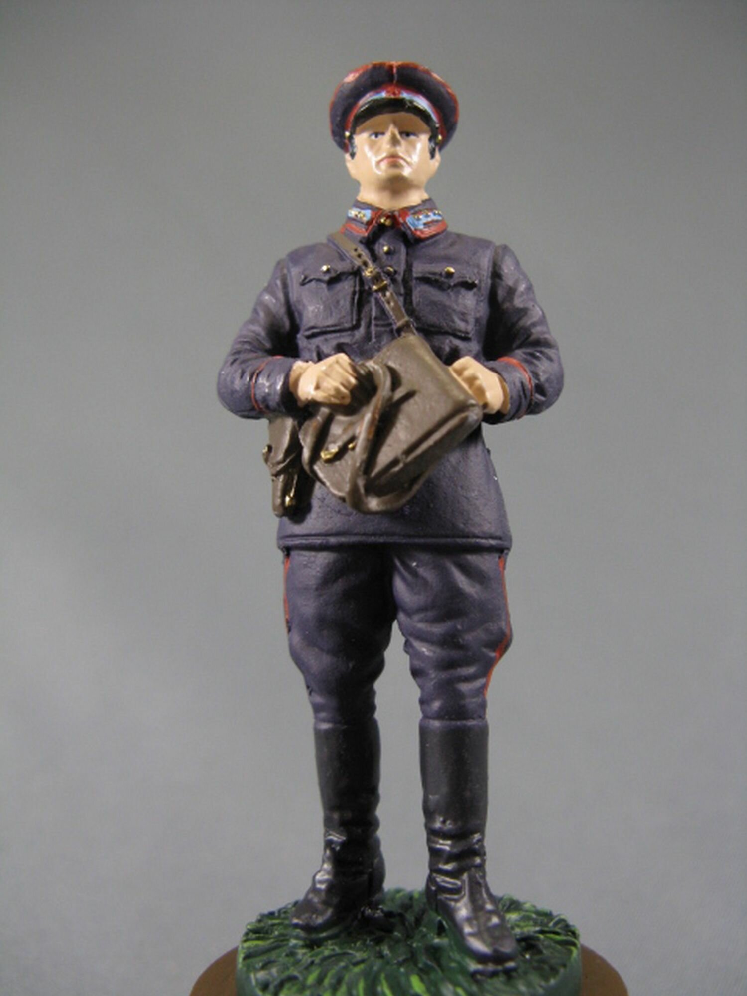 Оловянный солдатик 54мм Старшина рабоче-крестьянской милиции (РКМ) НКВД, 19401943 гг.