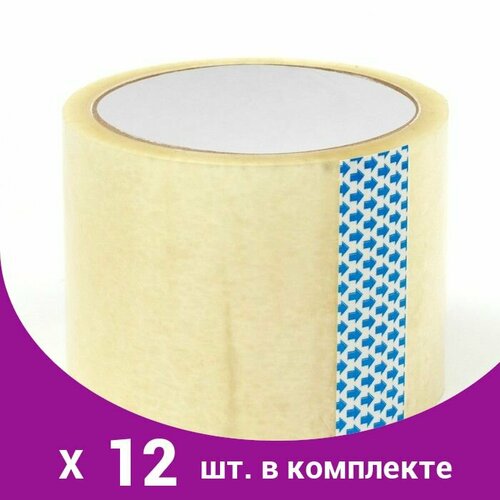 Скотч 72 50м 40 мкм прозрачный (12 шт)