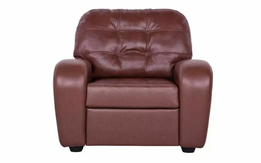 фото Кресло для отдыха Сидней Коричневое Экокожа