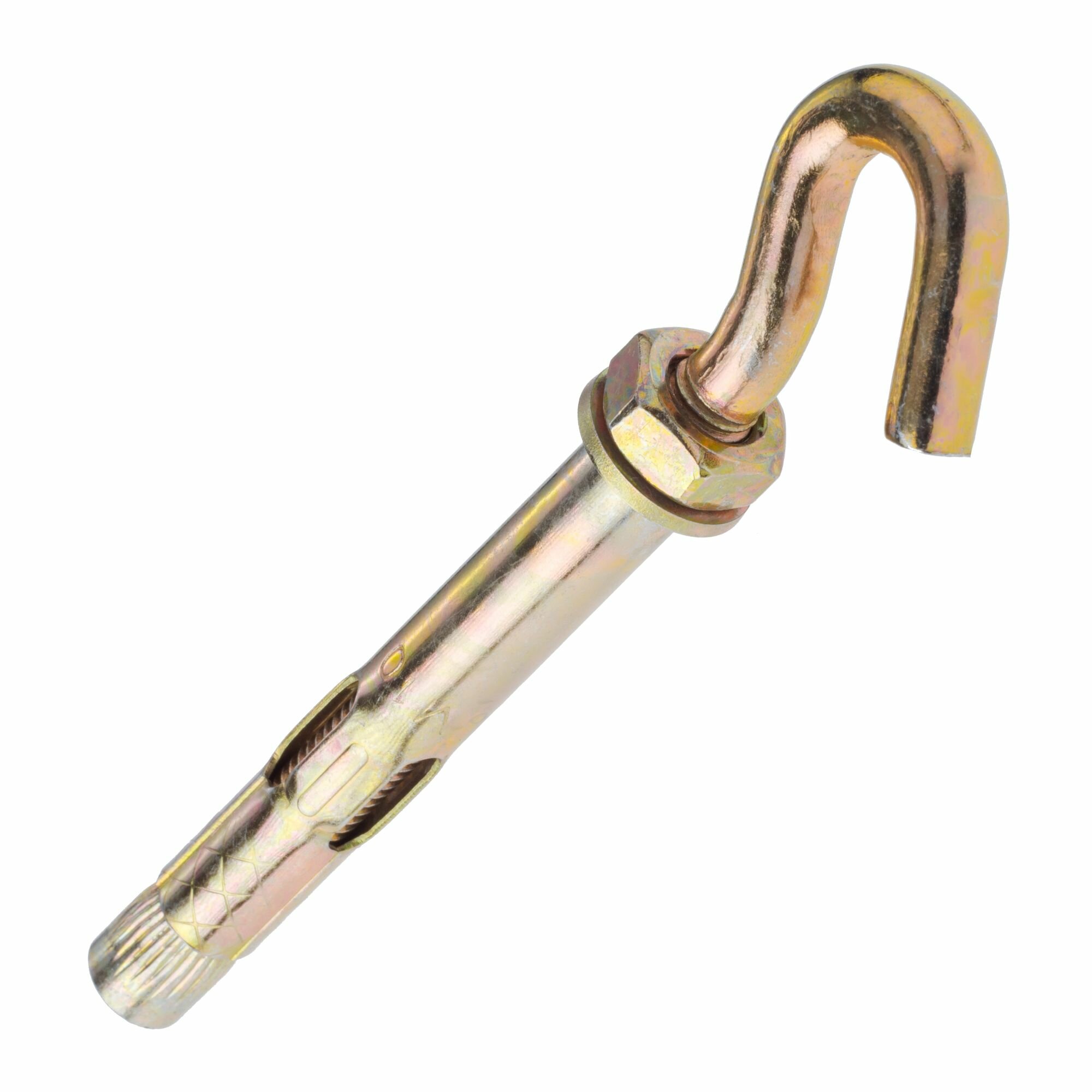 фото Клиновой анкер-крюк 10x100 мм оцинкованная сталь