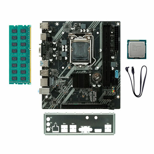 Материнская плата H61 Intel Core i5 16 ГБ DDR3 6990₽