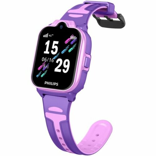 Детские умные часы Philips W6610 розовые 6075₽