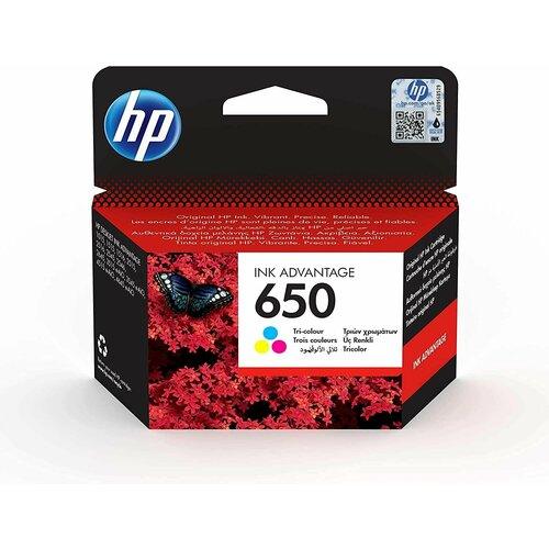 Картридж для струйного принтера HP 650 Tri-colour CZ102AE 1650₽