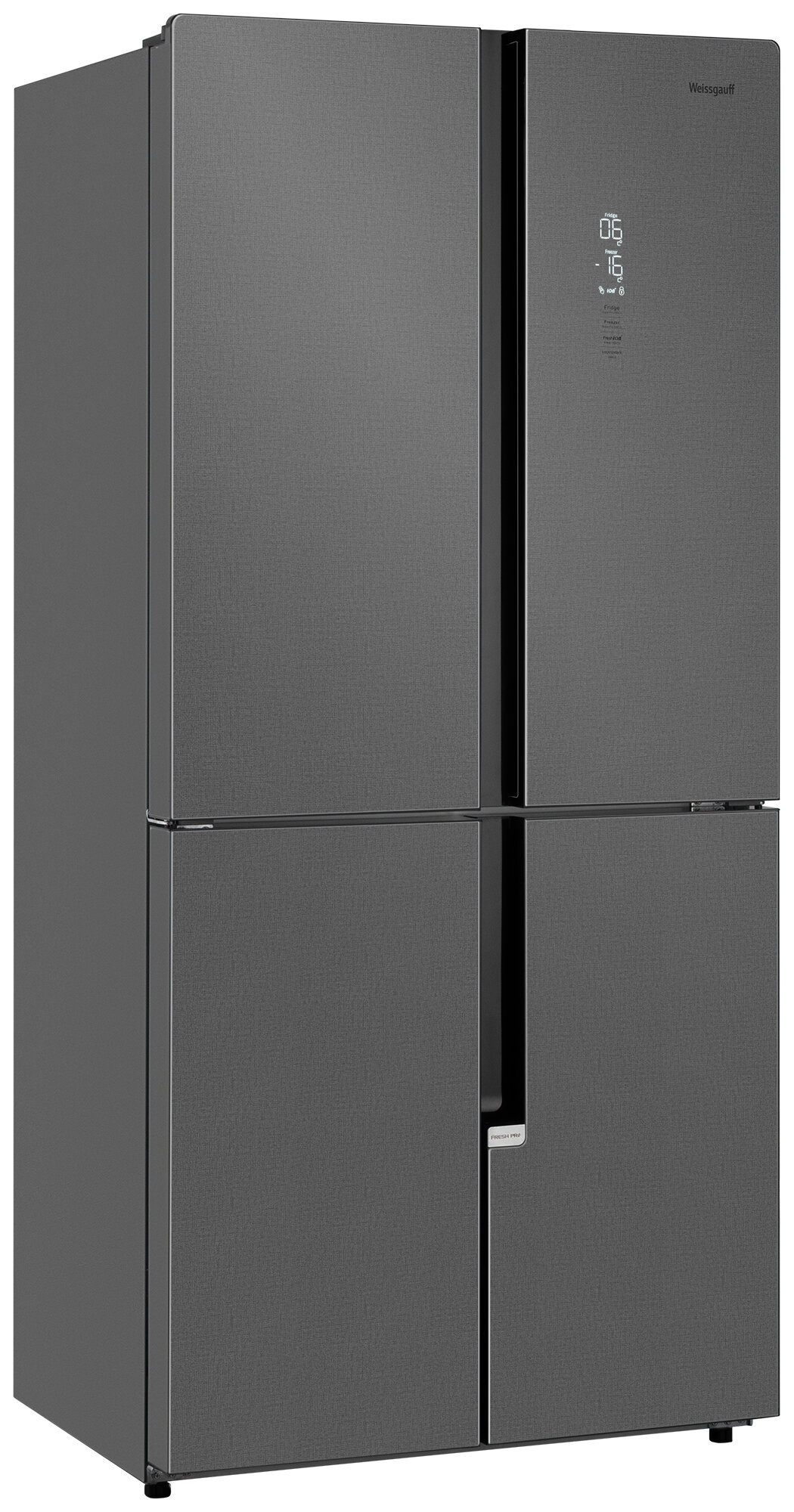 Холодильник двухкамерный Weissgauff WCD 450 XB NoFrost Inverter - фото №17