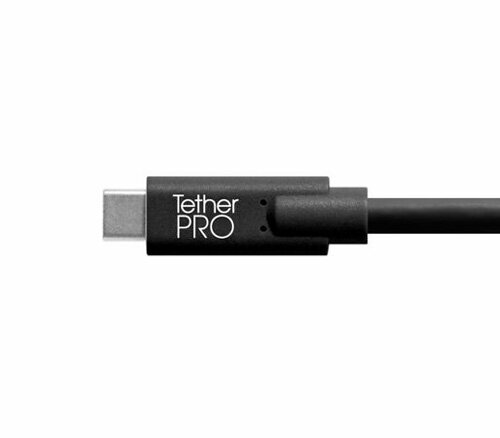 Кабель Tether Tools TetherPro USB-C to USB-C, 4.6 м, черный — фото 1