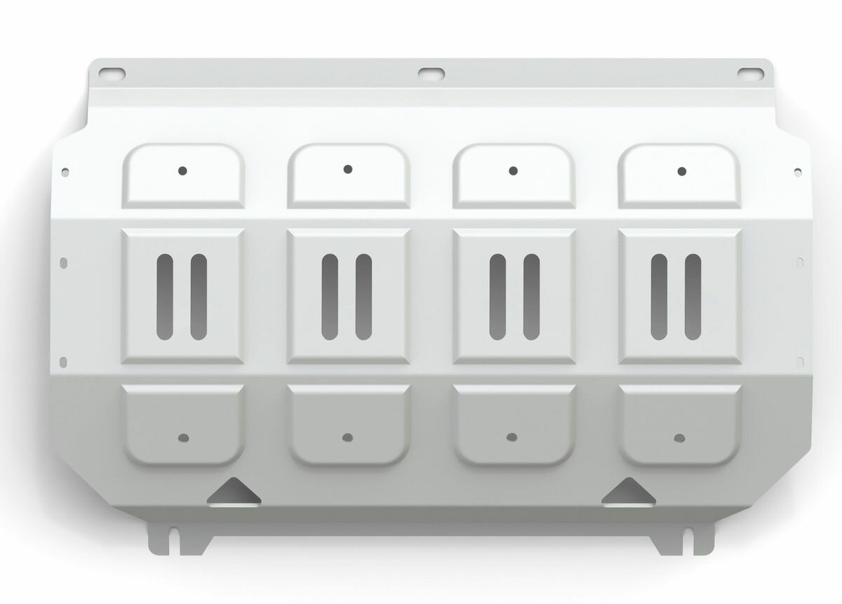 Защита радиатора Rival Mitsubishi L200 2007-.../Pajero Sport 2008-..., алюминий 4 мм - фото №1