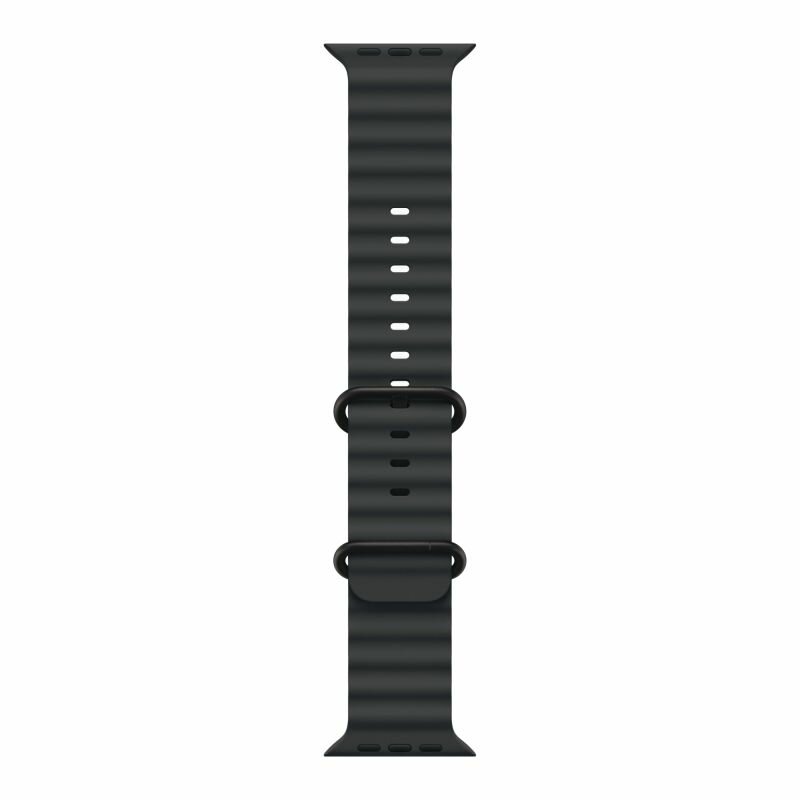 Смарт-часы Apple Watch Ultra 2 2024 GPS + Cellular 49mm Black Titanium/Чёрный, ремешок Black Ocean Band, без RuStore/MAX — фото 1