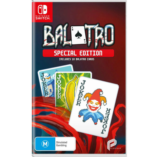 Balatro Special Edition Nintendo Switch английская версия 4688₽