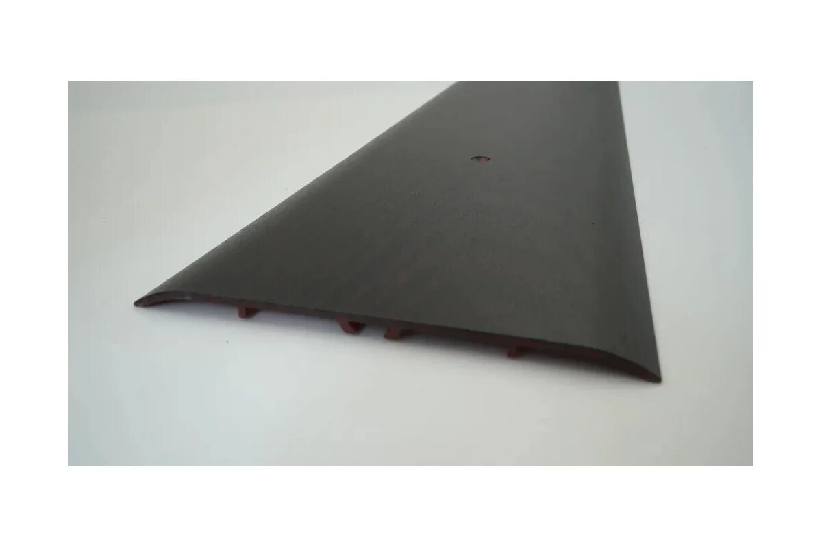 Алком-М Порог алюминиевый стыкоперекрывающий одноуровневый стык (ПД 13) 100x3 1350 мм венге ПД13-0046