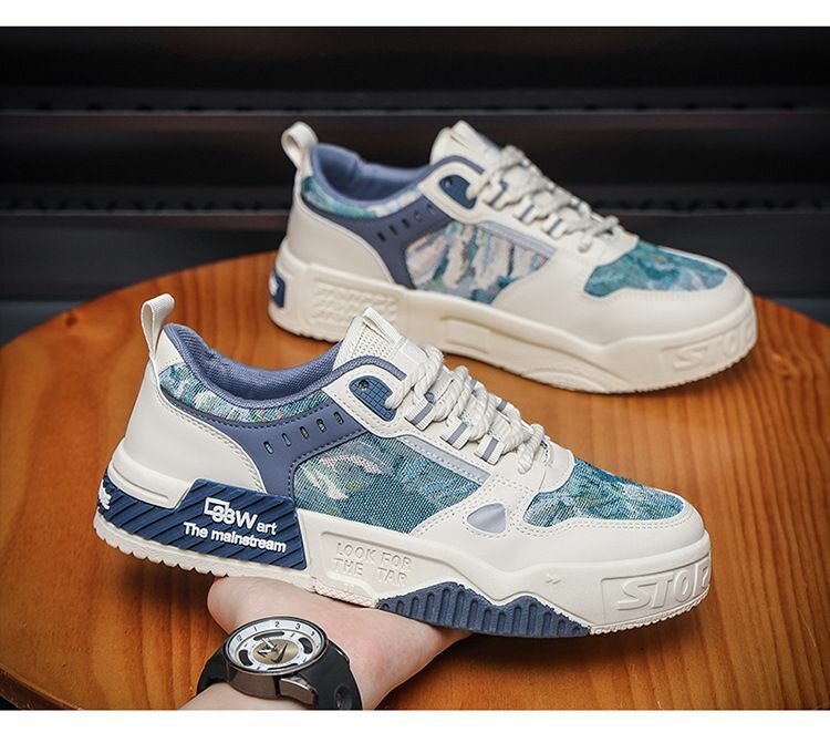 Кроссовки  Весна-лето 2024, размер Длина стельки25cmK, синий — фото 1