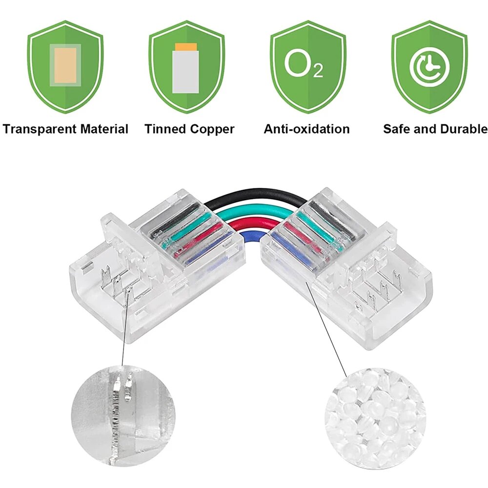 Разъемы для светодиодной ленты Viktorovna led connector — фото 1